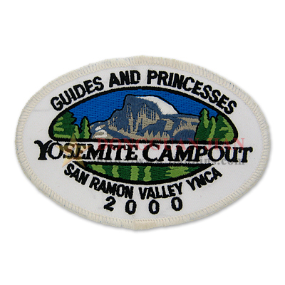 campout embroidered patches